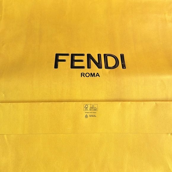 FENDI ROMA PAPPER SHOPPING BAG VERY LARGE - Picture 4 of 17